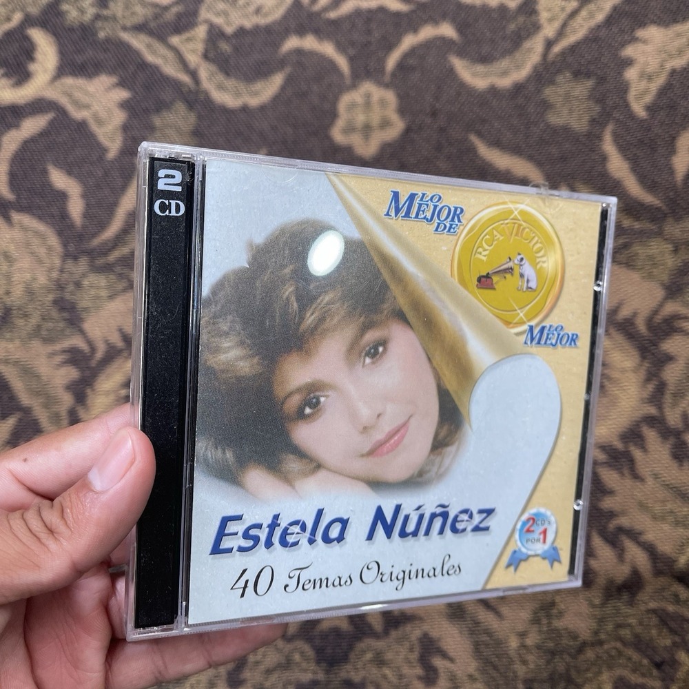 Estela Nuñez 40 Temas Originales 2x CD 2000 Latin Pop RCA 74321-80143-2